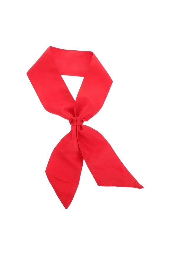 Chef Work Scarf Red Cotton 1Pack Hair Fixation Professional Design for Men and Women