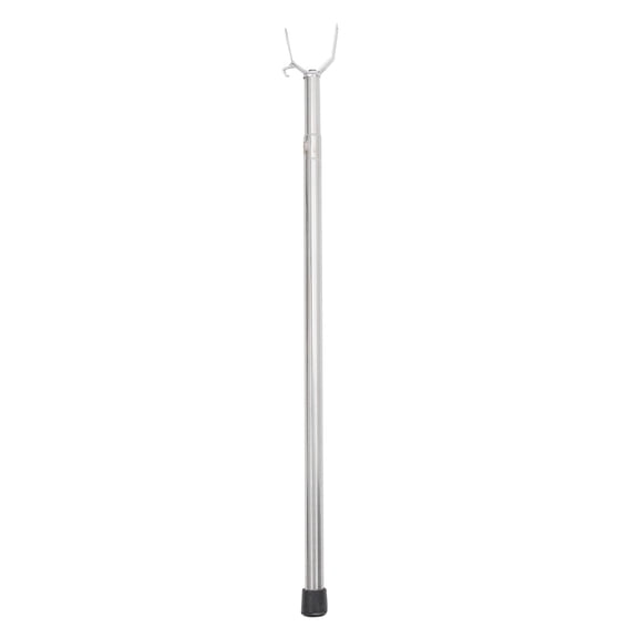 OATIPHO Washing Line Prop Clothesline Pole in Silver for Daily Use 1 Set