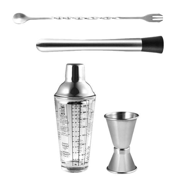 OATIPHO Cocktail Shakers, Stainless Steel Bartender Tools, Assorted Color, Easy to Hold, Bar Use