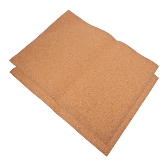 OATIPHO 2Set Cork Shelf Liners for Drawers with Moisture Resistance for Craft Enthusiasts Brown