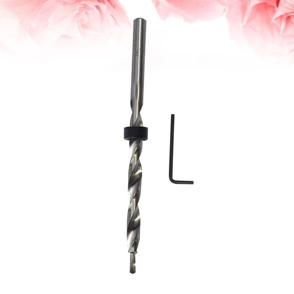 OATIPHO Countersink Steel Drill Bit Deburring Tool Kit Silver Carpentry Projects 1Pcs