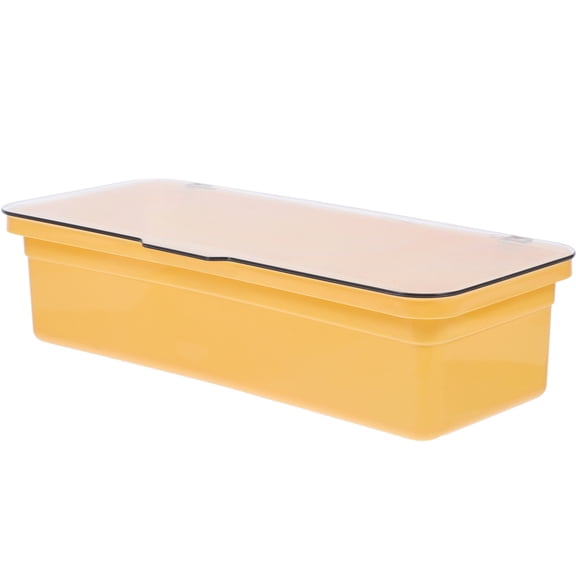 OATIPHO Cutlery Tray Utensil Drawer With Lid PP Drainage For Dining Rooms 1 Set