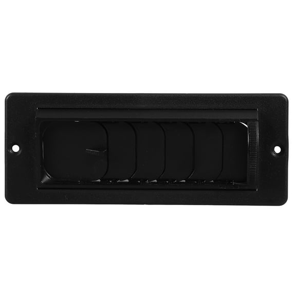 OATIPHO Black Dashboard Vent Panel Replacement Air Outlet for Car Trucks and Heavy Equipment