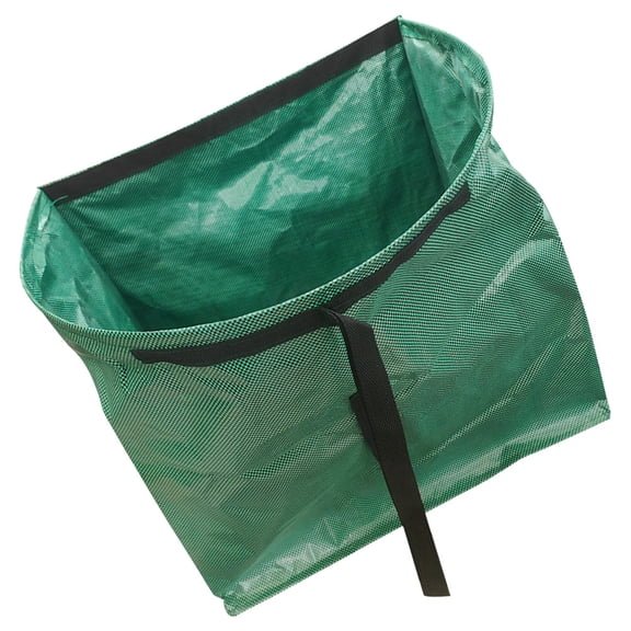 OATIPHO Green Collapsible Lawn and Leaf Bag Reusable Garden Waste Container with Durable Handles for Outdoor Cleanup