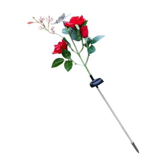 OATIPHO Solar LED Flower Light with Garden Stake for Lawn Balcony Multipurpose Landscape Decoration