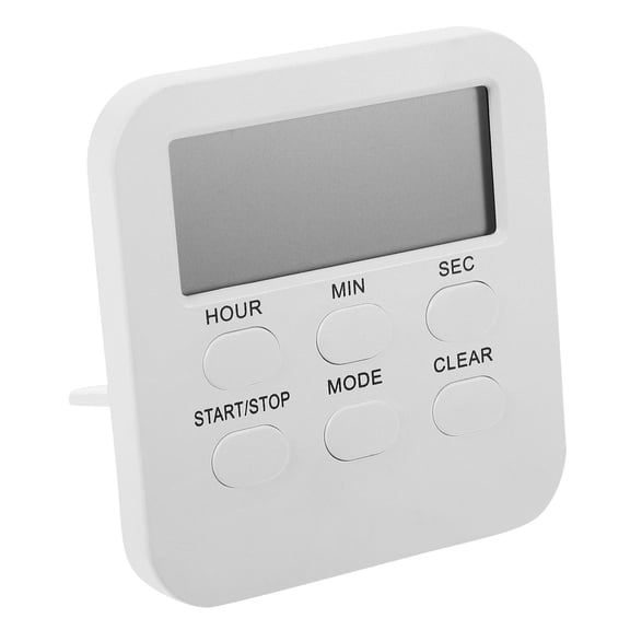 MUSEYA White Digital Kitchen Timer Countdown with Compact Shape for Women 1Pack