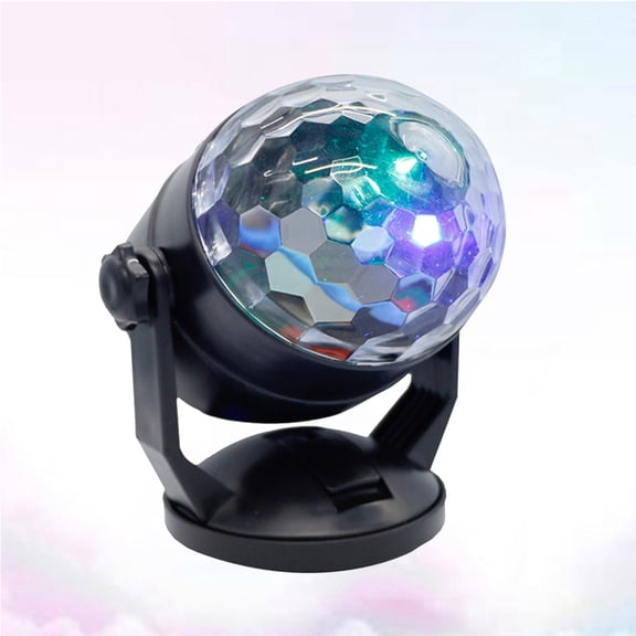 OATIPHO USB Stage Light Black Disco Party Light with Music Rhythm Activated Strobe Lamp for Home