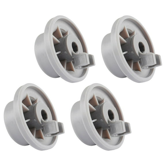 OATIPHO 4Pcs Dishwasher Rollers Lower Rack Replacement Plastic for Home Dishwasher Accessories