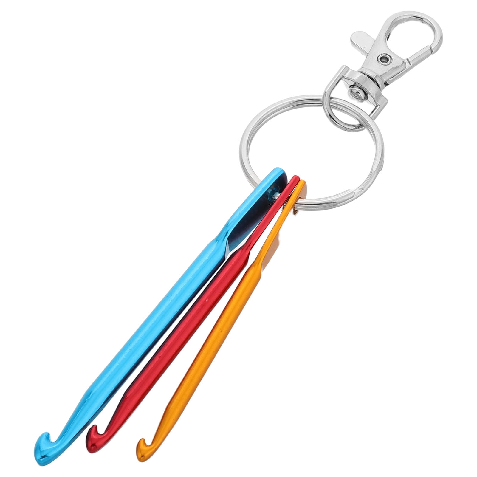 OATIPHO Aluminum Yarn Stitch Holders Crochet Hooks Multi Oxidized ...