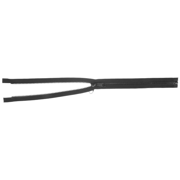 OATIPHO Black Double Sided Zipper for Sewing DIY Projects Clothing Garments Bags and Craft Accessories