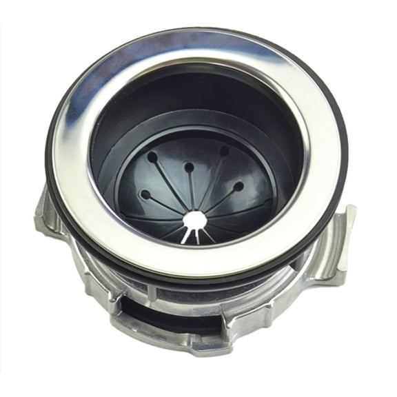 OATIPHO Garbage Disposal Ring Waste Disposer Gadget Black Aluminum Alloy 1 Set