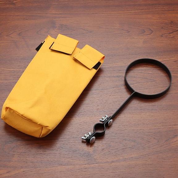 OATIPHO drum sticks holder Drumstick Hanging Bag Yellow 1Set