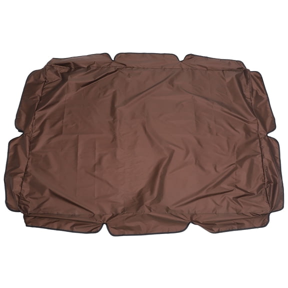 OATIPHO Waterproof Light Brown Swing Roof Cover Sturdy Weather Resistant Outdoor Protector