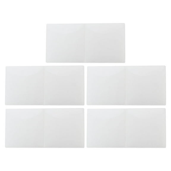 OATIPHO 5Pcs Clear Static Cling Car Window Film Windshield Sticker Applicator for Parking Pass