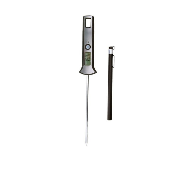 OATIPHO Grey Kitchen Thermometer for Food Use with Fast Accurate Readings and Removable Probe