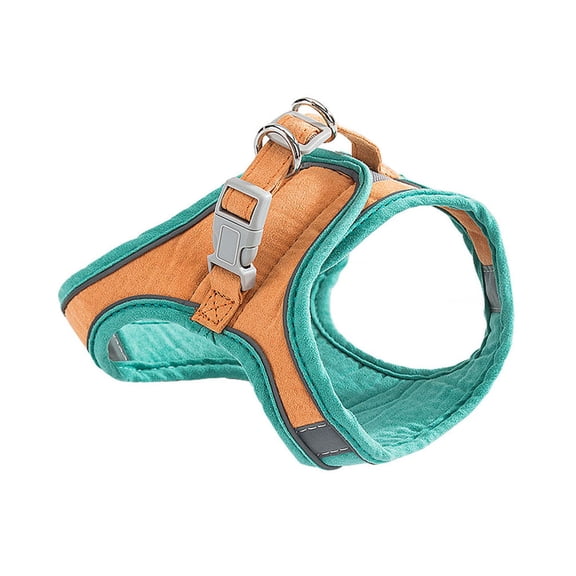 OATIPHO 1Set Kitten Vest Strap with Breathable Suede and Adjustable Traction Rope for Convenient Cat Walking