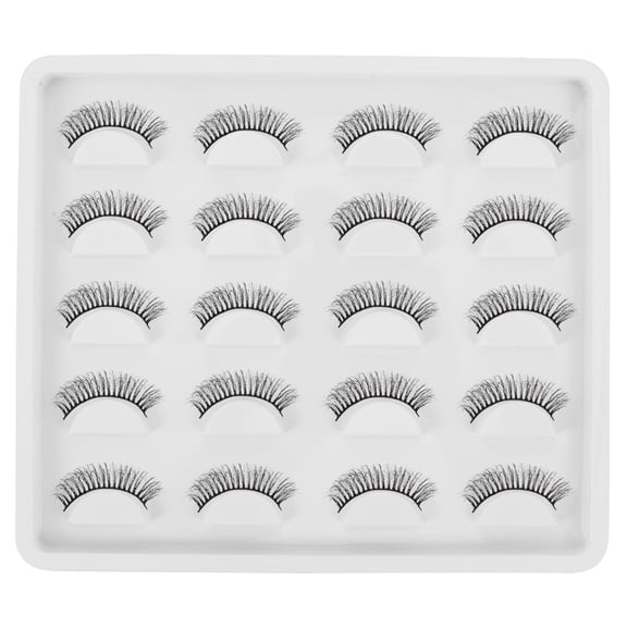 OATIPHO Eyelash Storage Box with Lash Trays for Protective False Eyelash Packaging and Organization