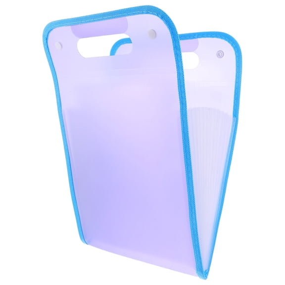 OATIPHO Sky Blue Expanding Accordion Folder for Document Storage and Office Organization