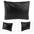 thumbnail image 1 of OATIPHO Water Resistant Fiberglass Fire Resistant Document Bag Black File Pouch with Lanyard, 1 of 8