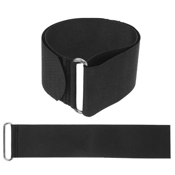 MUSEYA Footrest Straps for Rowing Machine Parts Nylon Black 1 Pair