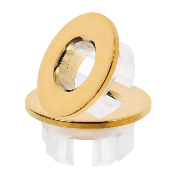 OATIPHO 2pcs Basin Drain Ring ABS Round Prevent Water Overflow for Shopping Mall Use