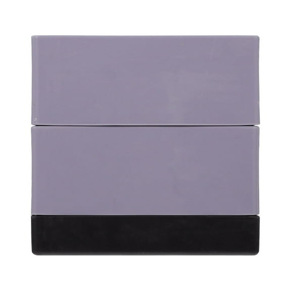 MUSEYA Furniture Riser Heightening Cushion Plastic Brown Edge Furniture Height Adjustment 2Set