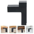 thumbnail image 1 of OATIPHO Glass Mounting Bracket Zinc Alloy Black for Residential Frameless Glass Panels, 1 of 8