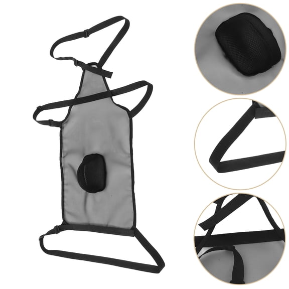 OATIPHO Goat Apron Anti Breeding Sheep Skirt Control Buck Anti Mating Apron With Adjustable Strap For Cow Goat Sheep And Black