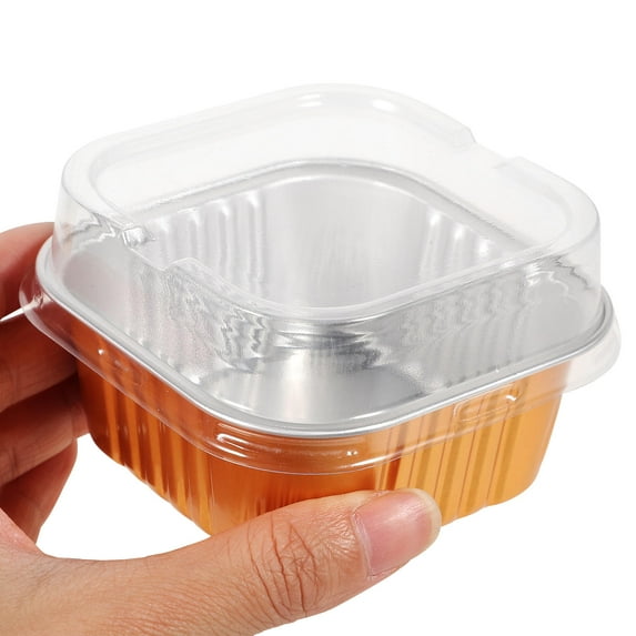 OATIPHO Golden Foil Cake Baking Pans Multi-Function for Home Use 40Sets