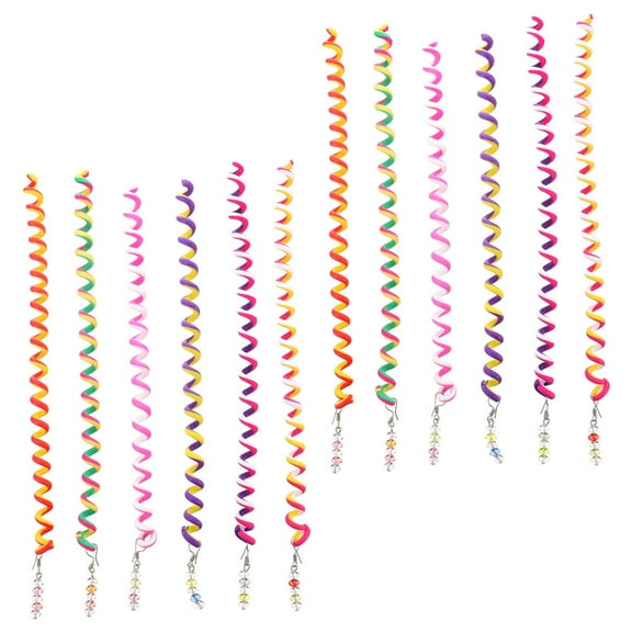OATIPHO 12Pcs Hair Styling Tools Kids Plastic Assorted Color DIY Hairstyle for Girls Daily Hairstyle