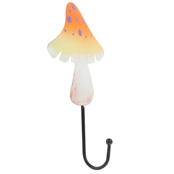 MUSEYA Adorable Wall Hook Yellow Metal 1 Pcs