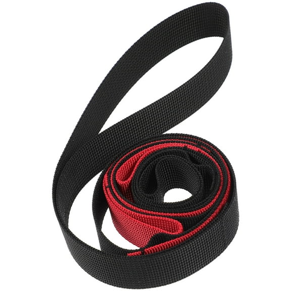 OATIPHO Versatile Heavy Duty Leg Lifter Strap Red for Athletics Sprint and Walking Exercise Use