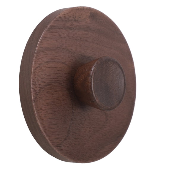OATIPHO Reusable Wooden Mug Lid Coffee Cup Cover with Stainless Steel for Kitchen Home Supplies
