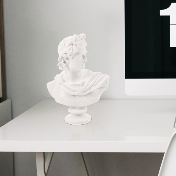 MUSEYA Home Decor Statue Modern Resin Bust for Homeowners 1Pack