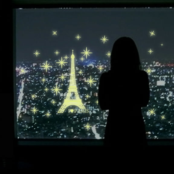 OATIPHO Removable Light Green Wall Art Stickers PVC Material for Living Room Bedroom Decoration