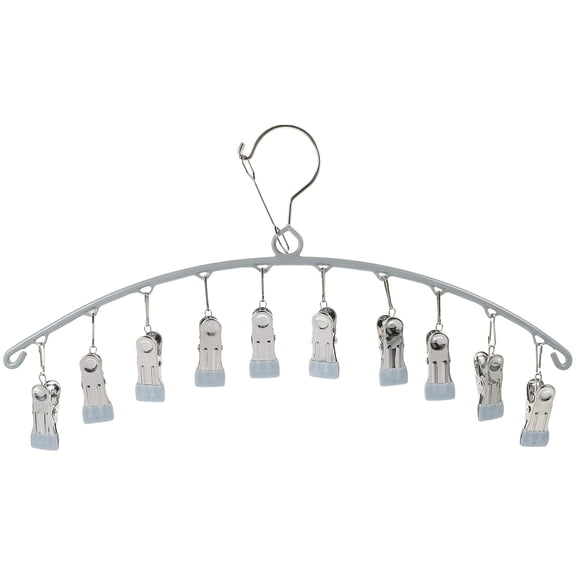 MUSEYA Lingerie Drying Rack Clothes Drying Racks Grey All Year Round Use Home Users 1Pack