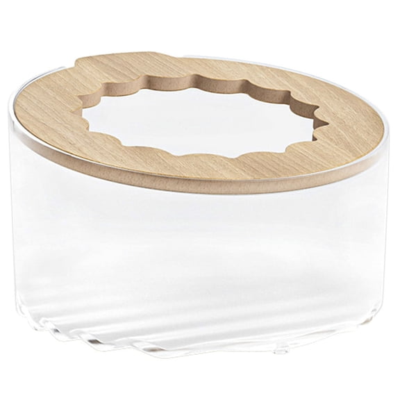 OATIPHO Transparent Hamster Sand Bath Box Practical Rat and Guinea Pig Bath Holder