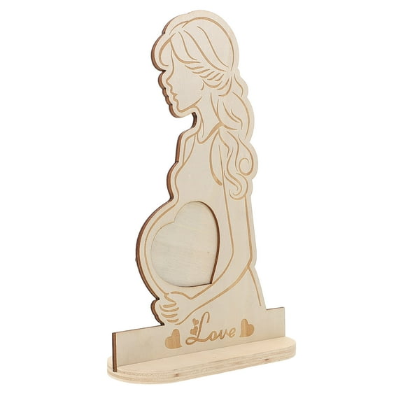 MUSEYA Memory Picture Frame Wooden Desk Display Newborn Frame 1Pack