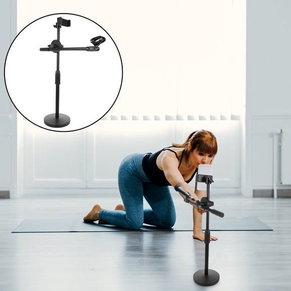 OATIPHO Universal Adjustable Mic Stand For Live Streaming And Recording In Black 1Pcs