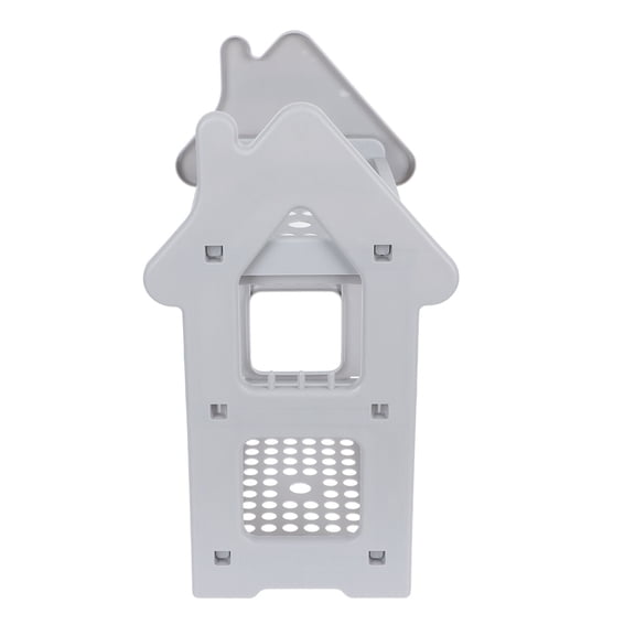 OATIPHO 1Pc Grey Compact Storage Stand for Seasoning and Bathroom Accessories
