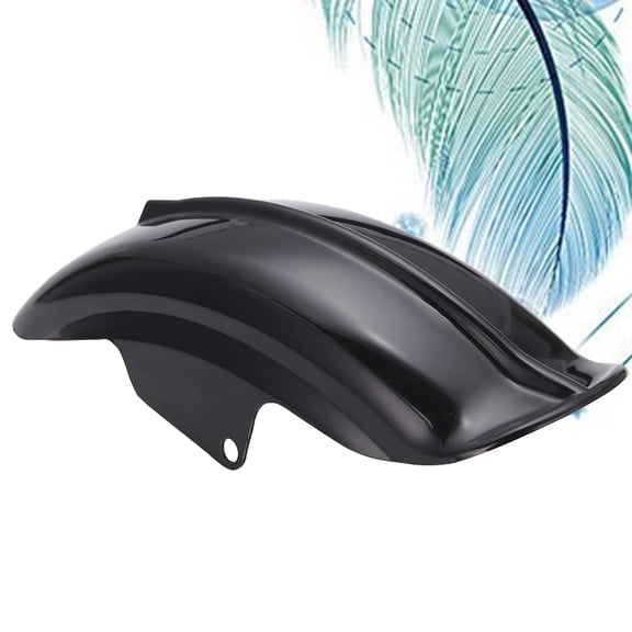 OATIPHO Black Motocycle Mudguard Rear Fender for Bobber Chopper and Cafe Racer