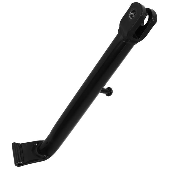 OATIPHO Easy Install Black Metal Motorcycle Side Kickstand Providing Strong Support for Motorcycles