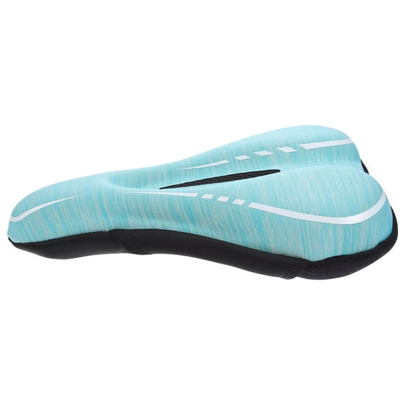 OATIPHO Blue Silicone Bike Saddle Comfortable Breathable Seat for Road and Mountain Bikes