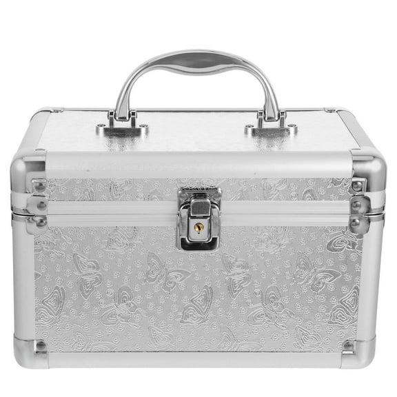 MUSEYA Multi-functional Storage Box Silver Metal Storage Boxes Seal Protection for Household 1Pcs