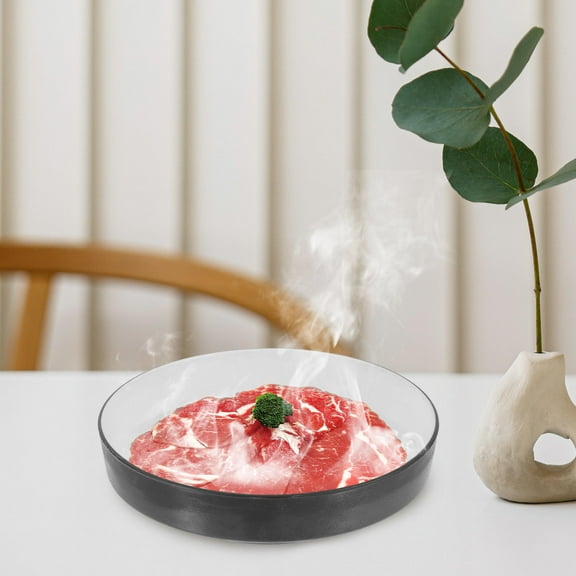 OATIPHO Creative Food Picnic Tray Plastic Serving Tray 1Set