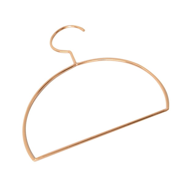 OATIPHO Golden Metal Scarf Rack with Semicircle Design for Scarves Ties and Towels Organizer