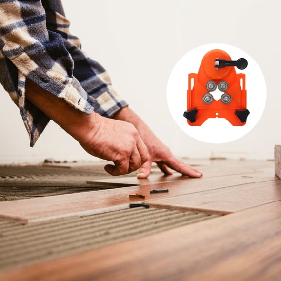 OATIPHO Orange Drill Bit Hole Guide with Suction Cup for Glass and Marble