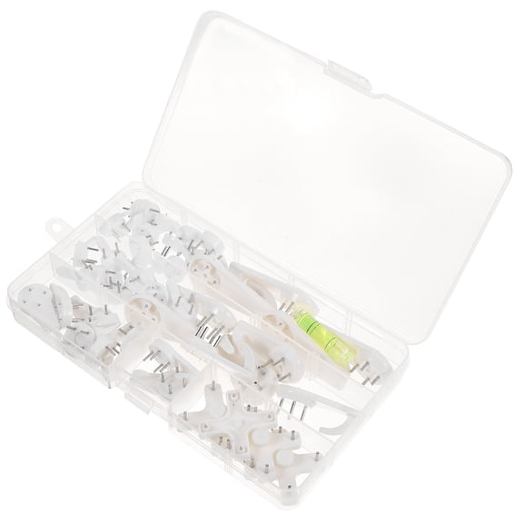 OATIPHO Non-Trace Hanging Hooks Strong Load-Bearing White 1 Set