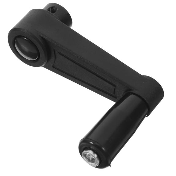 MUSEYA Nylon Crank Handle For Furniture Manufacturing In Black 1PCS