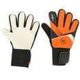 thumbnail image 1 of MUSEYA Orange PU and Latex Goalkeeper Gloves with Antislide Design for Protective Use in Soccer Match 1 Pair, 1 of 8